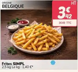 Promocash Frites SIMPL offre