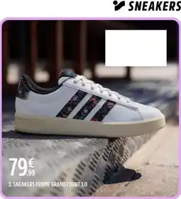 Intersport adidas SNEAKERS FEMME GRAND COURT 3.0 offre