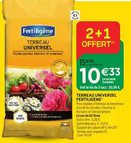 RAGT Jardin & Maison Fertiligene Terreau Universel offre