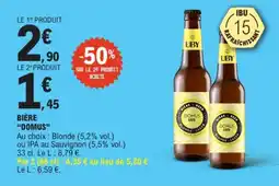 E.Leclerc UBY Bière DOMUS offre