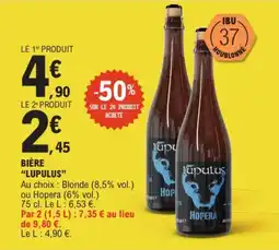 E.Leclerc Lupulus Bière offre