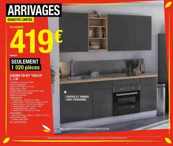 Brico Dépôt Cuisine En Kit offre