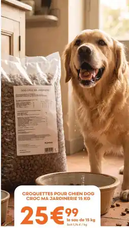 Ma Jardinerie Dog croc ma jardinerie croquettes pour chien offre
