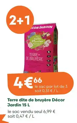 Ma Jardinerie Décor jardin terre dite de bruyère offre