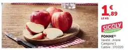 U Express SICOLY POMME offre
