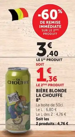 Super U La chouffe bière blonde offre