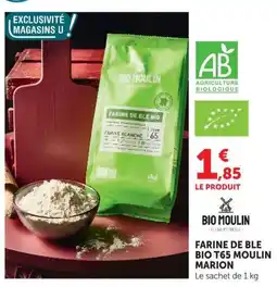 U Express BIO MOULIN Farine de blé bio offre