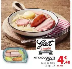 U Express Gast Kit choucroute offre