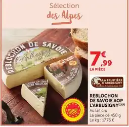 U Express l'Arbusigny REBLOCHON DE SAVOIE offre