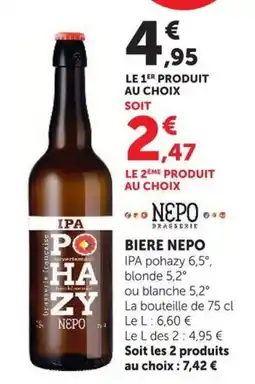 U Express NEPO IPA POHAZY offre