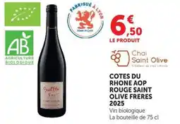 U Express Saint Olive Frères offre