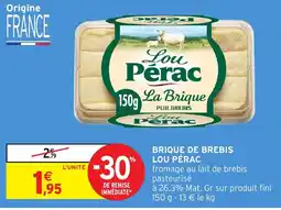 Intermarché Hyper Lou Pérac La Brique offre