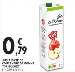 Intermarché Hyper TOP BUDGET Jus de Pomme offre