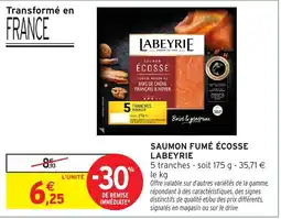 Intermarché Hyper LABEYRIE SAUMON ÉCOSSE offre