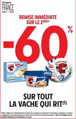 Intermarché Hyper La vache qui rit offre
