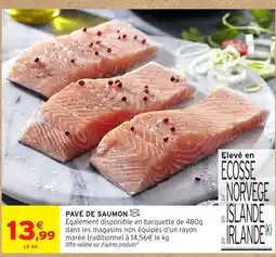 Intermarché Hyper PAVÉ DE SAUMON offre