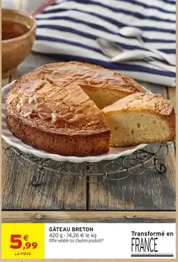 Intermarché Hyper GÂTEAU BRETON offre