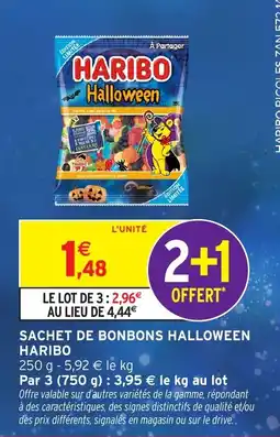 Intermarché Hyper HARIBO Bonbons Halloween offre