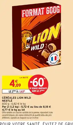 Intermarché Hyper LION WILD offre