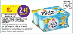 Intermarché Hyper Yoplait Perle de Lait offre