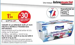 Intermarché Hyper Pâturages Yaourt à la Grecque offre