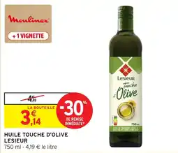 Intermarché Hyper Lesieur Huile touche d'olive offre