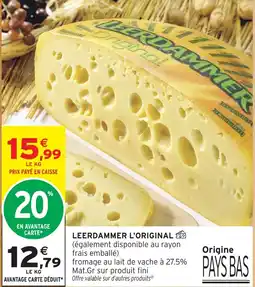 Intermarché Hyper LEERDAMMER L'ORIGINAL offre