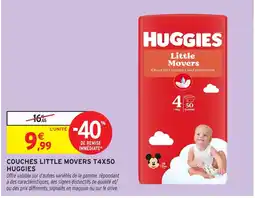 Intermarché Hyper HUGGIES Little Movers offre