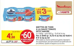 Intermarché Hyper Petit Navire Miettes de thon offre