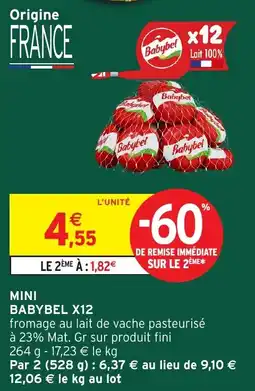 Intermarché Hyper Babybel Mini offre