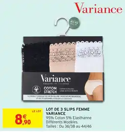 Intermarché Hyper Variance Slips offre