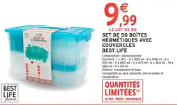 Intermarché Hyper BEST LIFE boîtes de conservation offre