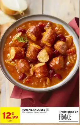 Intermarché ROUGAIL SAUCISSE offre