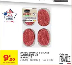 Intermarché JEAN ROZÉ PUR BŒUF offre