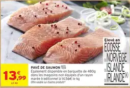 Intermarché PAVÉ DE SAUMON offre