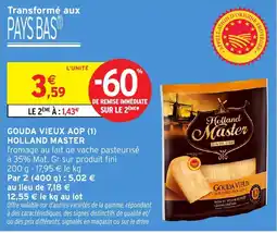Intermarché Holland Master Gouda Vieux AOP offre