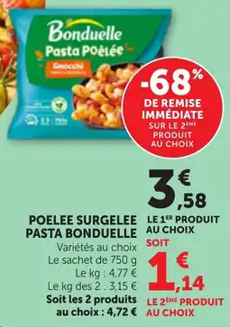 Bi1 Bonduelle Pasta Poêlée offre