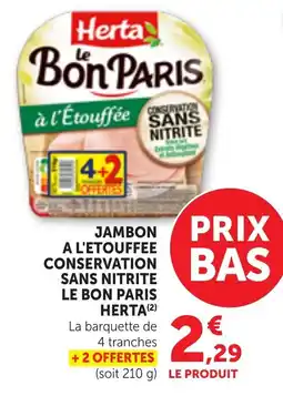 Bi1 Herta Le Bon Paris offre