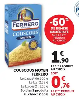 Bi1 FERRERO COUSCOUS MOYEN offre