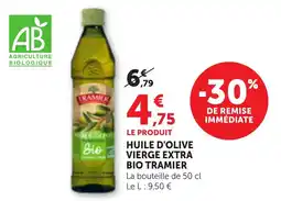 Bi1 TRAMIER Huile d'olive vierge extra bio offre