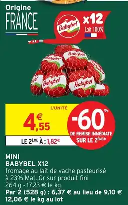 Intermarché Babybel Mini offre