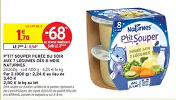Intermarché Naturnes P'tit Souper offre