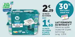 Bi1 BIFIDUS U LAIT FERMENTE offre