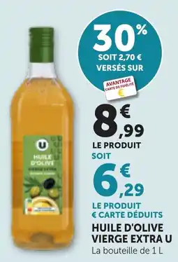 Maximarché U Huile d'olive vierge extra offre