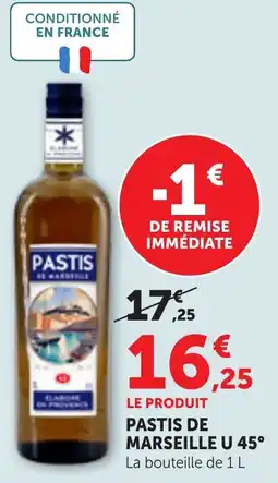 Maximarché Pastis de Marseille offre