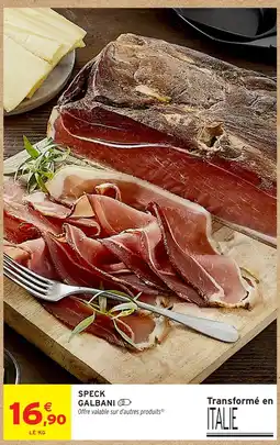 Intermarché GALBANI SPECK offre