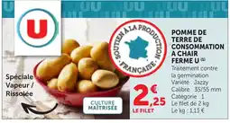 Maximarché FERME U POMME DE TERRE offre