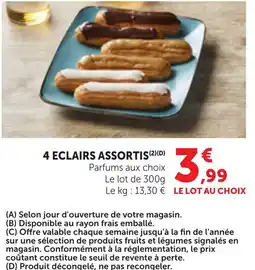 Maximarché ECLAIRS ASSORTIS offre