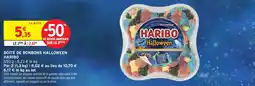 Intermarché HARIBO BOITE DE BONBONS HALLOWEEN offre
