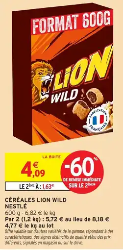 Intermarché LION WILD offre